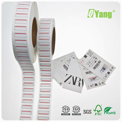 Percetakan Pelekat Diri Multi - Label Tag Harga Lapisan untuk Pakaian